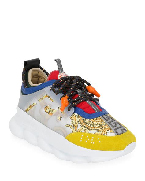 versace men's sneakers.